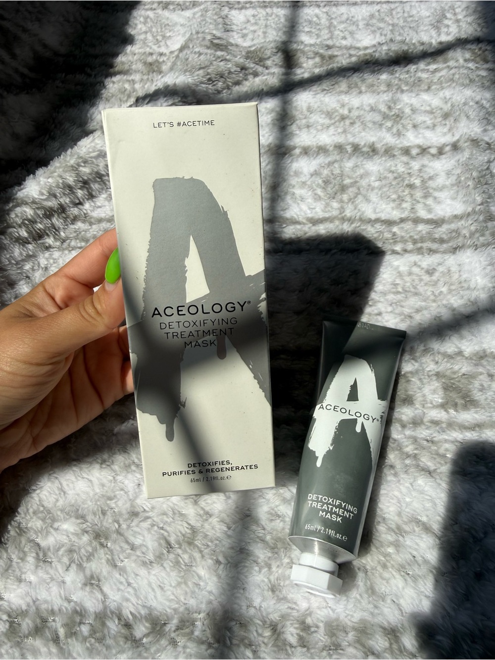 Aceology Detoxifying Treatment Mask – Charcoal